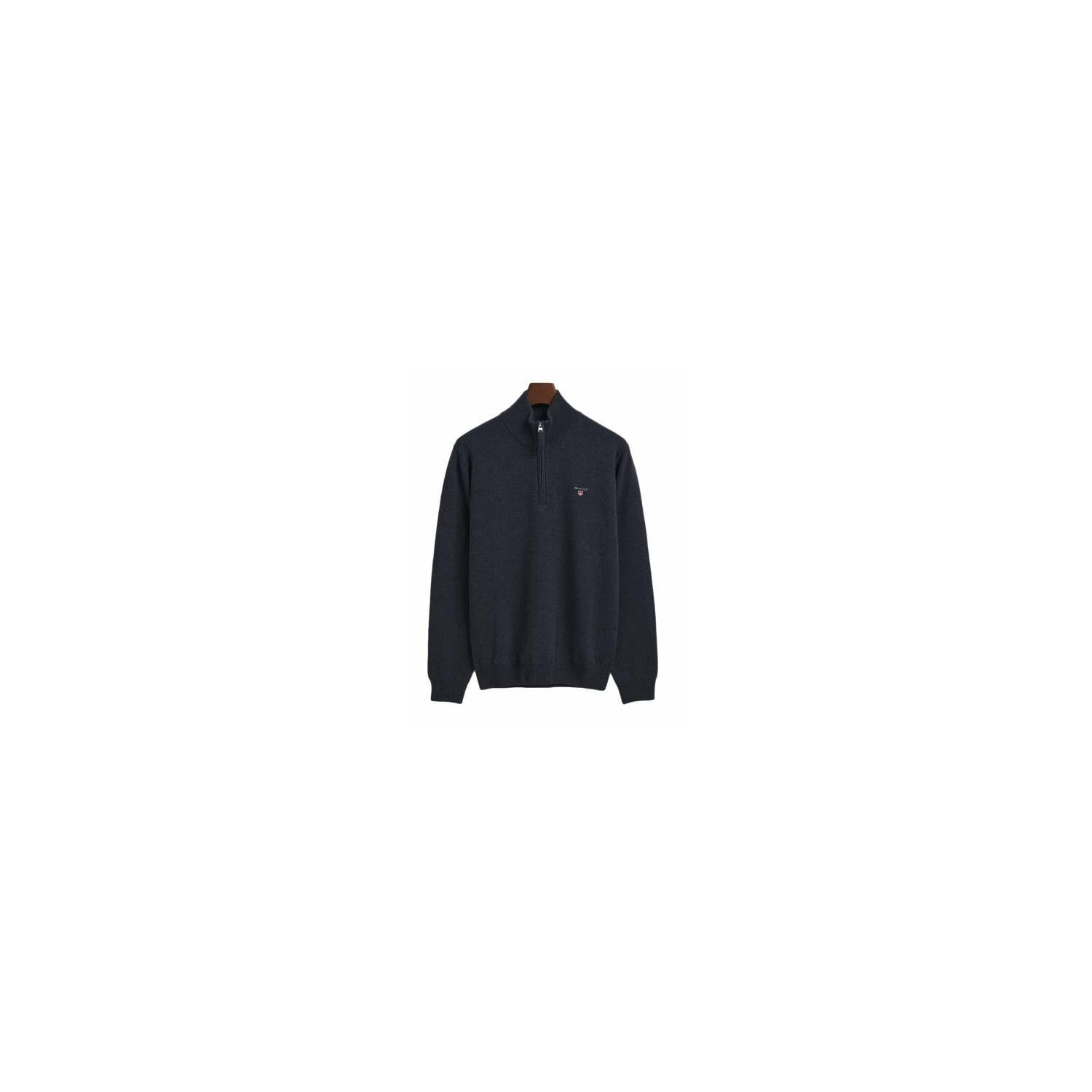 Super Fine Lambswool Half-Zip Sweater